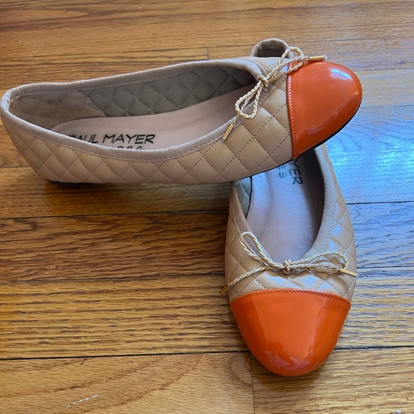 Paul Mayer leather ballet flats - Picture 1 of 4